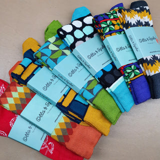 LUCKY DIP SOCKS - AUSTRALIAN COTTON - -