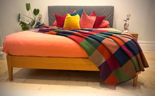 BLANKETS - HAMPTON - LAMBSWOOL - -