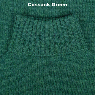 PONCHOS - AMELIE - LAMBSWOOL - Cossack Green - 