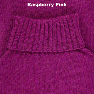 PONCHOS - AMELIE - LAMBSWOOL - Raspberry Pink - 