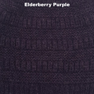 BEANIES - PIPPY - LAMBSWOOL - Elderberry Purple -