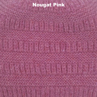 BEANIES - PIPPY - PREMIUM AUSTRALIAN LAMBSWOOL - Nougat Pink - 