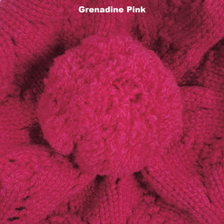 BEANIES - PEACOCK - PREMIUM AUSTRALIAN LAMBSWOOL - Grenadine Pink - 