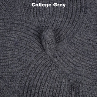 BEANIES - WHIPPET BERET - PREMIUM AUSTRALIAN LAMBSWOOL - College Grey - 