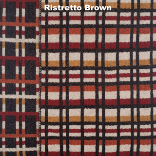 SCARVES - PLAID UP - PREMIUM AUSTRALIAN LAMBSWOOL - Ristretto Brown - 