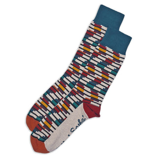 SOCKS - GRIND - AUSTRALIAN COTTON - Petrol - S / 2-8