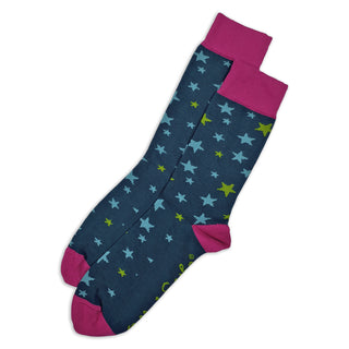 SOCKS - STARMAN - AUSTRALIAN COTTON - Navy - S / 2-8