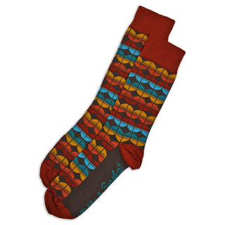 SOCKS - TWO LIP - AUSTRALIAN COTTON - Chocolate - S / 2-8