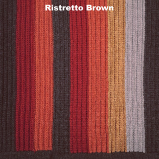 SCARVES - SKIPPING STONE - PREMIUM AUSTRALIAN LAMBSWOOL - Ristretto Brown - 