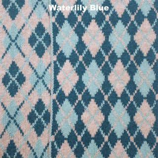 SCARVES - AH-SMILE - LAMBSWOOL - Waterlily Blue -