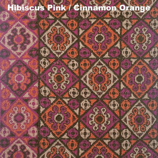 SCARVES - BOBBIN - MERINO - Hibiscus Pink / Cinnamon Orange -