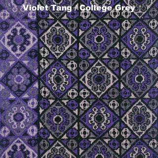 SCARVES - BOBBIN - MERINO - Violet Tang / College Grey -
