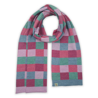 SCARVES - CHECKERED PAST - MERINO - -