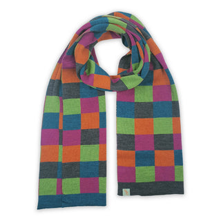 SCARVES - CHECKERED PAST - MERINO - -