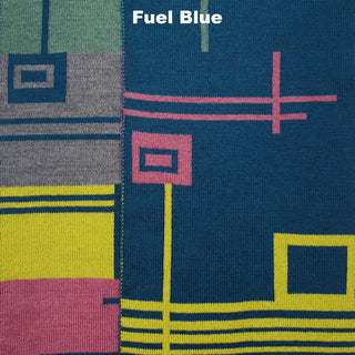 SCARVES - CIRCUIT - MERINO - Fuel Blue -