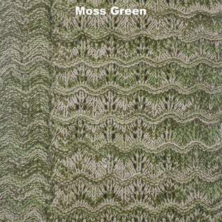 SCARVES - CURDS & WHEY - LAMBSWOOL - Moss Green -