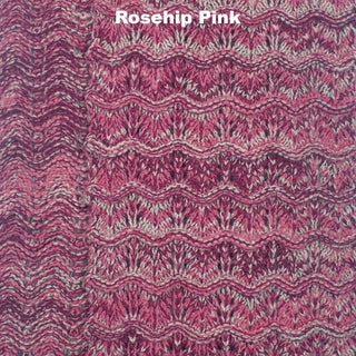 SCARVES - CURDS & WHEY - LAMBSWOOL - Rosehip Pink -