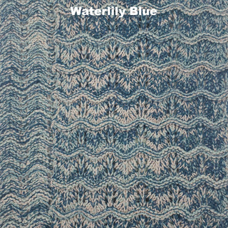 SCARVES - CURDS & WHEY - LAMBSWOOL - Waterlily Blue -