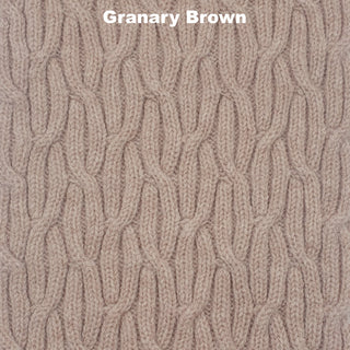 SCARVES - FINE VINE - LAMBSWOOL - Granary Brown -