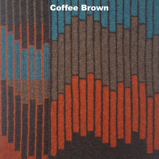 SCARVES - KEYS - LAMBSWOOL - Coffee Brown -