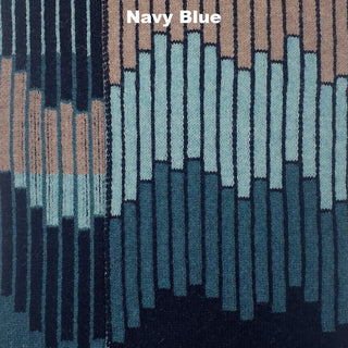 SCARVES - KEYS - LAMBSWOOL - Navy Blue -