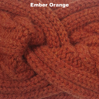 BEANIES - PRIMABELLE HEADBAND - LAMBSWOOL - Ember Orange -