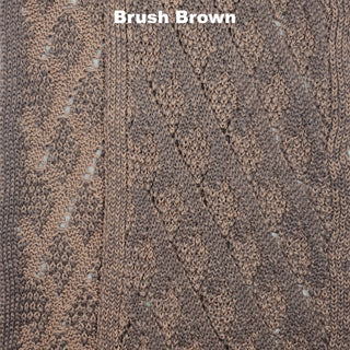 SCARVES - SEGGOVIA - MERINO - Brush Brown -