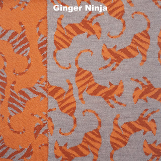 SCARVES - TIGER CAT - MERINO - Ginger Ninja -