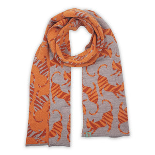 SCARVES - TIGER CAT - MERINO - -