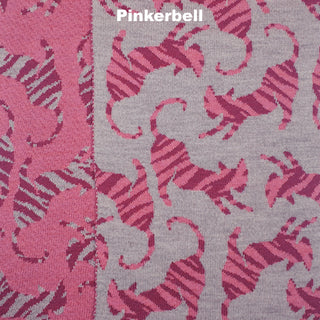 SCARVES - TIGER CAT - MERINO - Pinkerbell -