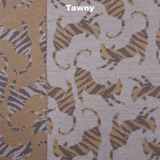 SCARVES - TIGER CAT - MERINO - Tawny -