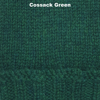 GLOVES - CLAWS - FINGERLESS MITTENS - LAMBSWOOL - Cossack Green -