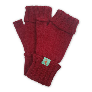 GLOVES - CLAWS - FINGERLESS MITTENS - LAMBSWOOL - -