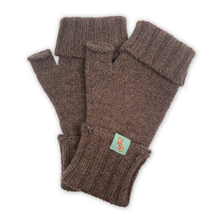 GLOVES - CLAWS - FINGERLESS MITTENS - LAMBSWOOL - -