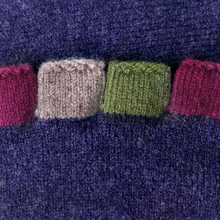 GLOVES - FABULOUS FAGINS - FINGERLESS - LAMBSWOOL - Elderberry 2.0 -
