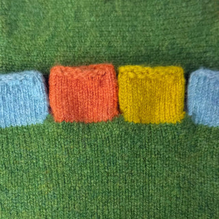 GLOVES - FABULOUS FAGINS - FINGERLESS - LAMBSWOOL - Watercress Green -