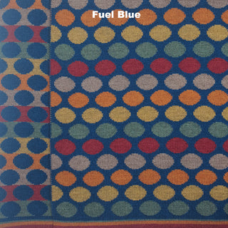 PERSONALISED BLANKETS - RAINBOW LOVE - MERINO - Fuel Blue - Extra Small