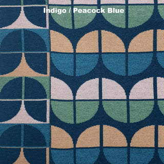 BLANKETS - TULIP - MERINO - Indigo / Peacock Blue - Extra Small