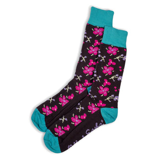 SOCKS - CHERRY BOMB - AUSTRALIAN COTTON - Charcoal - S / 2-8