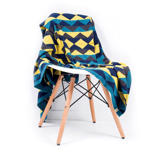 BLANKETS - WINGDINGS - MERINO - Peacock / Indigo - Extra Small