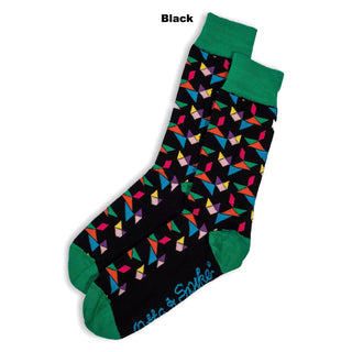 SOCKS - KITTY - AUSTRALIAN COTTON - Black - S / 2-8