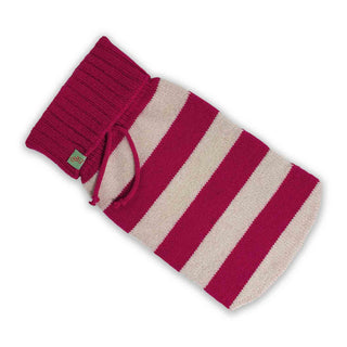 HOTTIE - LAMBSWOOL - Grenadine Pink / Natural - Stripe - 