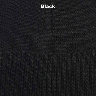 BEANIES - SCHMICK - EXTRAFINE MERINO WOOL - Black - 