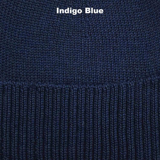 BEANIES - SCHMICK - EXTRAFINE MERINO WOOL - Indigo Blue - 