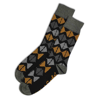 SOCKS - HANK - AUSTRALIAN COTTON - Black - S / 2-8