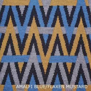 BLANKETS - HIGH FIDELITY - MERINO - Amalfi Blue / Flaxen Mustard - Extra Small