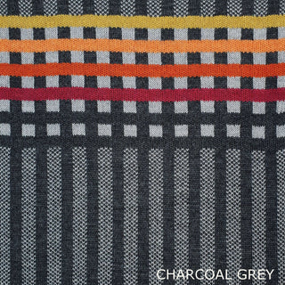 SCARVES - PALETTE - MERINO - Charcoal Grey -