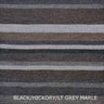 Black / Hickory Brown / Lt Grey Marle