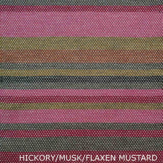 SCARVES - TUMBLE - MERINO - Hickory Brown / Musk Pink / Flaxen Mustard -