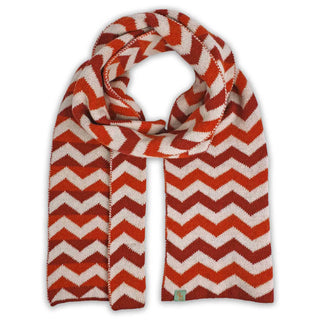 SCARVES - CANDY ROCK - PREMIUM AUSTRALIAN LAMBSWOOL - Rust Red - 